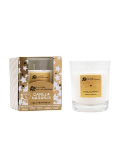 LA CASA DE LOS AROMAS X-MAS Świeca zapachowa CYNAMON-POMARAŃCZA, 120 g