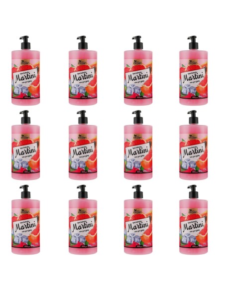 EKOLAN Kremowy żel pod prysznic MARTINI 1000 ml, pakiet 12 szt.