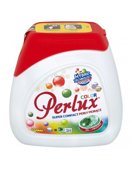 Perły piorące PERLUX Color Super Compact, 24 szt.