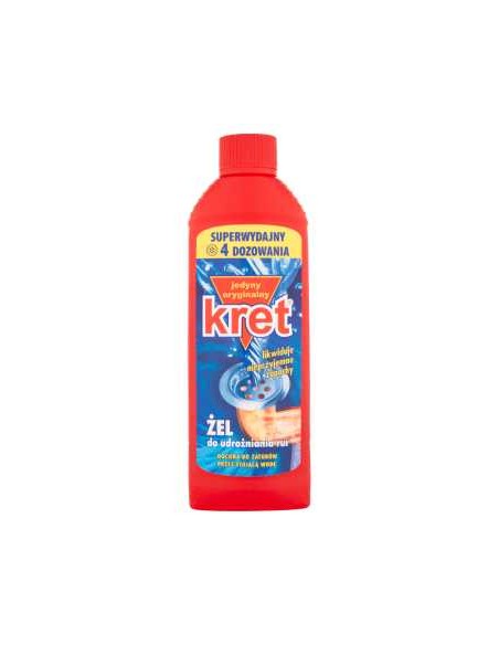 KRET Żel do udrażniania rur 500 ml