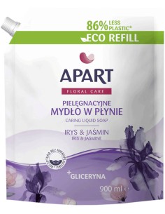APART FLORAR CARE Mydło w płynie IRYS & JAŚMIN, 900 ml zapas
