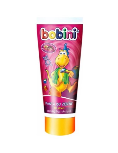 Bobini, Pasta do zębów dla dzieci powyżej 1 roku życia, 75 ml