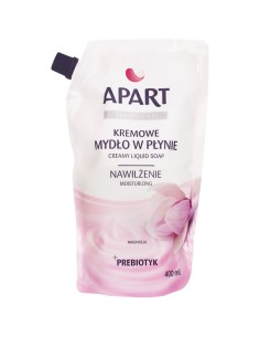 APART Kremowe mydło w płynie MAGNOLIA + PREBIOTYK, 400 ml zapas