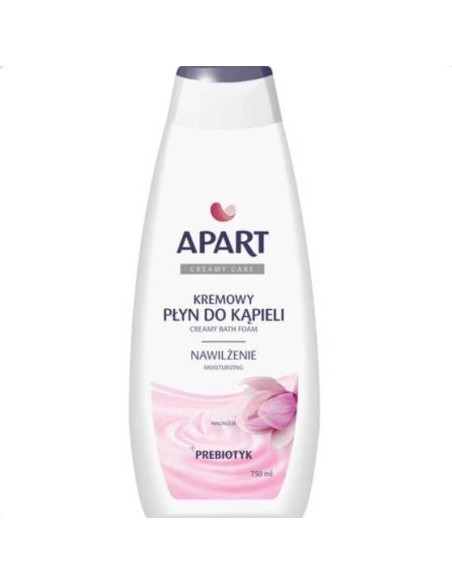 APART Kremowy płyn do kąpieli + prebiotyk MAGNOLIA, 750 ml
