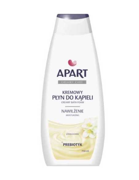 APART Kremowy płyn do kąpieli + prebiotyk JAŚMIN, 750 ml