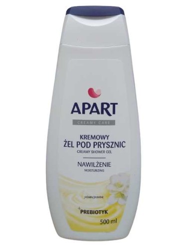 APART Kremowy żel pod prysznic PREBIOTYK+ JAŚMIN, 500 ml