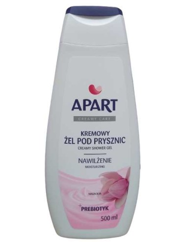 APART Kremowy żel pod prysznic PREBIOTYK+ MAGNOLIA, 500 ml