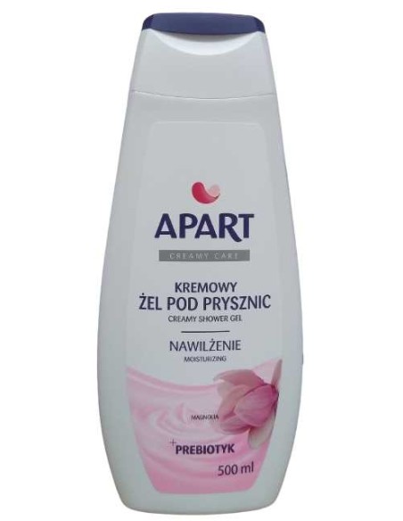 APART Kremowy żel pod prysznic PREBIOTYK+ MAGNOLIA, 500 ml
