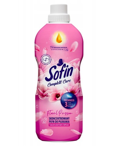 GLOBAL SOFIN Skoncentrowany płyn do płukania FLORAL, 800 ml