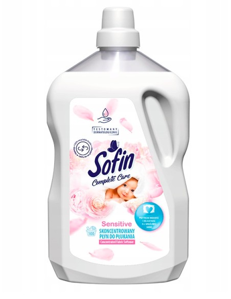 GLOBAL SOFIN Skoncentrowany płyn do płukania SENSITIVE, 2,5 l