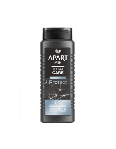 APART MEN TOTAL CARE Żel pod prysznic 3w1 PROTECT, 500 ml