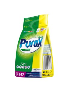 PUROX DIRT SHIELD ACTION UNIVERSAL Proszek do prania UNIWERSALNY 142 prania, 10 kg