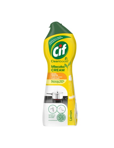 CIF CREAM Mleczko do czyszczenia LEMON, 300 g