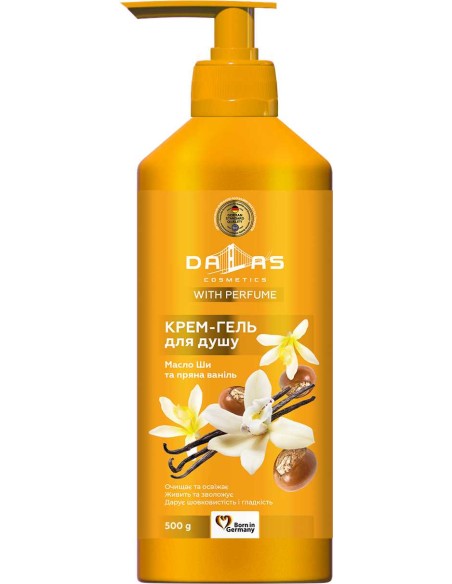 DALAS Żel pod prysznic MASŁO SHEA I VANILLA, 500 g