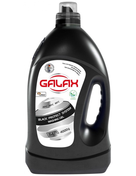 GALAX PRANIE Żel do prania BLACK 114 prań, 4000 g do czarnego