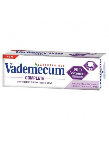 Vademecum, Pro Vitamin Complex, pasta do zębów Complete, 75 ml