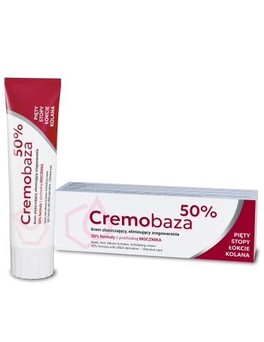 CREMOBAZA 50% Krem z mocznikiem na zrogowacenia, 30g
