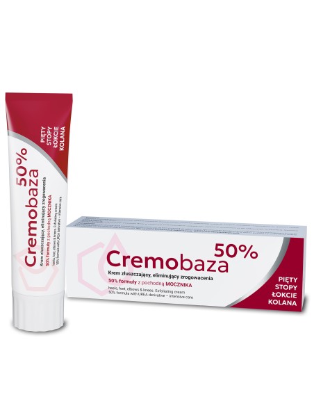 CREMOBAZA 50% Krem z mocznikiem na zrogowacenia, 30g