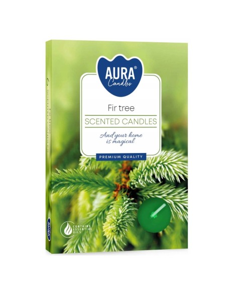 BISPOL Podgrzewacze zapachowe P15-273 JODŁA, 6 sztuk