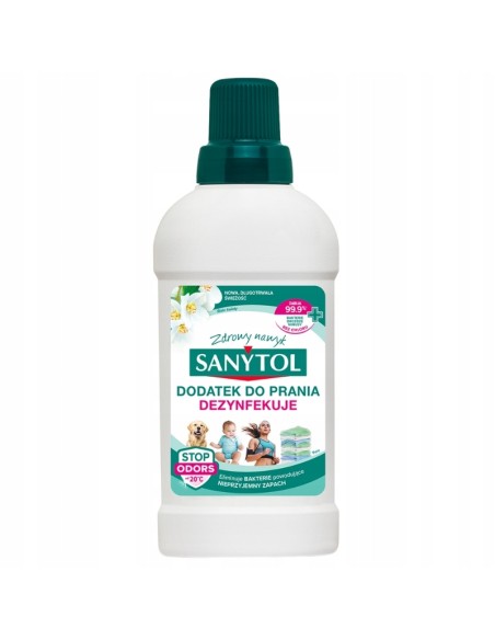 SANYTOL Dodatek do prania DEZYNFEKUJĄCY, 500 ml