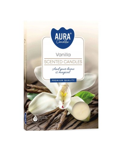 BISPOL podgrzewacze zapachowe P15-67 WANILIA, 6 szt