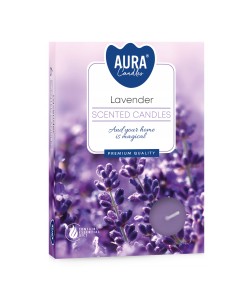 BISPOL  podgrzewacze zapachowe P15-79 LAWENDA, 6 sztuk