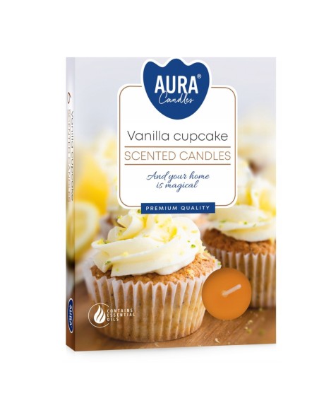 BISPOL podgrzewacze zapachowe P15-202 CIASTECZKO WANILIOWE, 6 sztuk