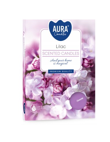 BISPOL podgrzewacze zapachowe P15-38 BEZ, 6 sztuk