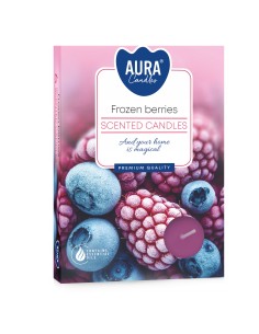 BISPOL  podgrzewacze zapachowe P15-314 MROŻONE JAGODY, 6 szt