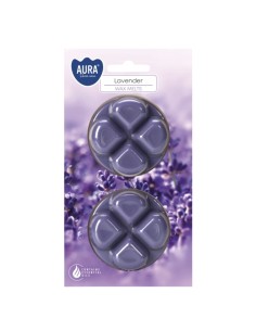BISPOL AURA Wosk zapachowy WZ40-2-79 LAWENDA, 2 szt