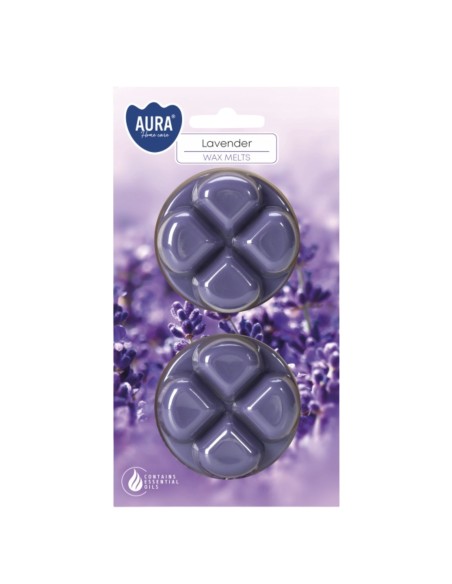 BISPOL AURA Wosk zapachowy WZ40-2-79 LAWENDA, 2 szt