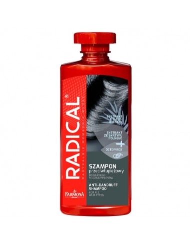Farmona, Radical Anti-Dandruff Shampoo, szampon przeciwłupieżowy, 400 ml
