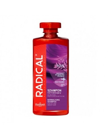 Farmona, Radical Normalising, szampon normalizujący do włosów przetłuszczających się, 400 ml
