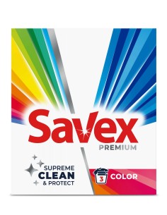 SAVEX Proszek do prania KOLOR 3 prania, 300 g