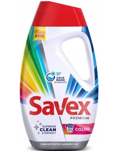 SAVEX Płyn do prania 21 prań COLOR, 945 ml