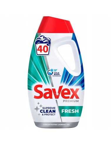 SAVEX Płyn do prania 40 prań FRESH, 1,8 l