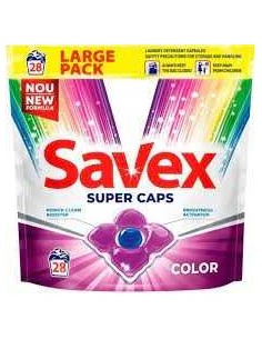 SAVEX Kapsułki do prania 28 szt COLOR, 1 op