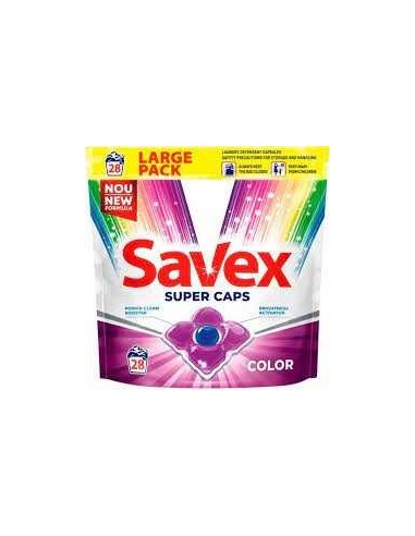 SAVEX Kapsułki do prania 28 szt COLOR, 1 op