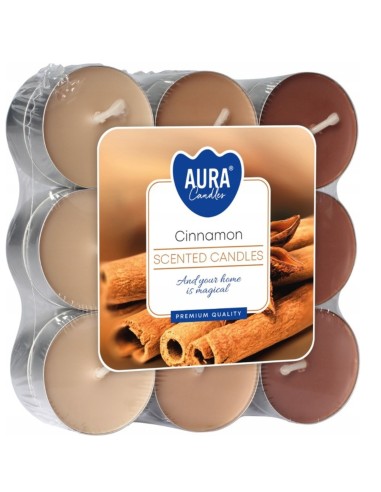 BISPOL podgrzewacze zapachowe P15-65 CYNAMON, 18 szt