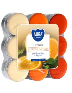 BISPOL podgrzewacze zapachowe P15-63 POMARAŃCZA, 18 szt