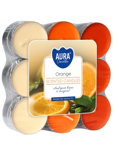 BISPOL podgrzewacze zapachowe P15-63 POMARAŃCZA, 18 szt