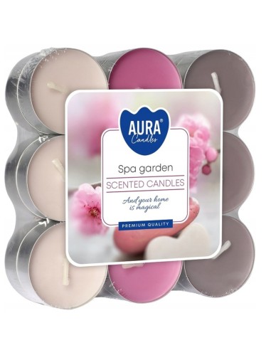 BISPOL podgrzewacze zapachowe P15-254 OGRÓD SPA, 18 szt