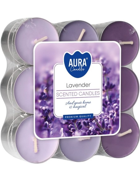 BISPOL podgrzewacze zapachowe P15-79 LAWENDA, 18 szt