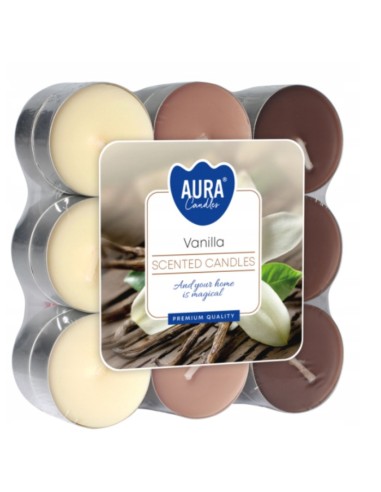 BISPOL podgrzewacze zapachowe P15-67 WANILIA, 18 szt