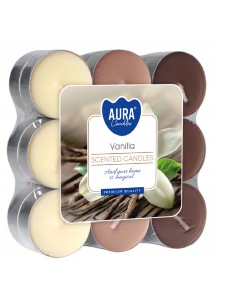 BISPOL podgrzewacze zapachowe P15-67 WANILIA, 18 szt