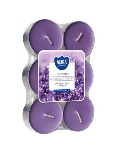 BISPOL Podgrzewacze zapachowe maxi LAWENDA, 6 szt 