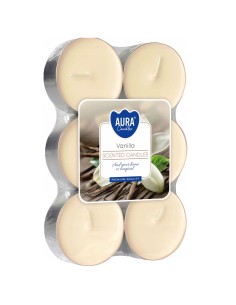 BISPOL Podgrzewacze zapachowe maxi WANILIA, 6 szt