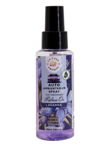 LA CASA DE LOS AROMAS Odświeżacz do samochodu w sprayu RELAX ON, 100 ml