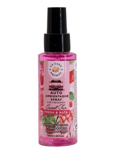 LA CASA DE LOS AROMAS Odświeżacz do samochodu w sprayu SWEET FUN, 100 ml