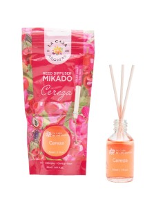 LA CASA DE LOS AROMAS Patyczki zapachowe WIŚNIA, 30 ml folia